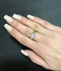 Δαχτυλιδι 18k με Μπριγιάν -thumb-3