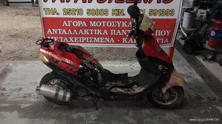 CHEETAH HN 50 QT ΜΟΝΟ ΓΙΑ ΑΝΤΑΛΛΑΚΤΙΚΑ ΚΟΜΜΑΤΙ ΚΟΜΜΑΤΙ MOTO PAPATSILEKAS