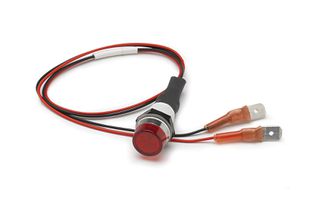 Stack Warning Light, Panel Mount, Red