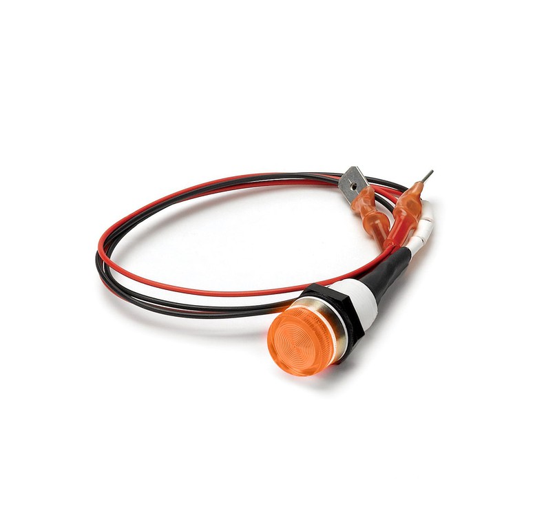 Stack Warning Light, Panel Mount, Amber