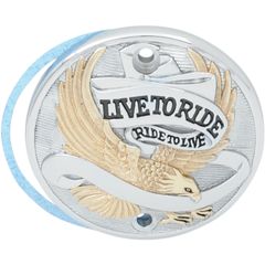 ΚΑΠΑΚΙ ΜΟΤΕΡ LIVE TO RIDE POINT COVER GOLD ΓΙΑ 86-03 XL