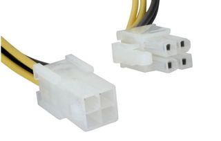 POWERTECH Καλώδιο για MB 4pin αρσενικό σε 4pin θηλυκό , 20cm