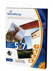 MEDIARANGE 130x180mm PP CARD, GLOSSY, 220g, 50τμχ