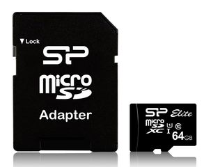 SILICON POWER κάρτα μνήμης MicroSDXC USH-1, 64GB, Class 10