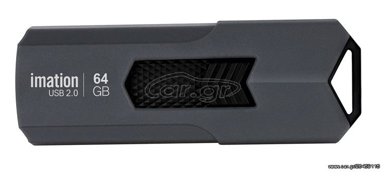 IMATION USB Flash Drive Iron KR03020047, 64GB, USB 2.0, γκρι