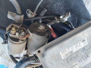 3S61-12A650-BC SIM22  siemens S118107010 C Ford Fiesta mk6 1,25 Duratec 16v Εγκέφαλος μηχανής & 2S6T-14300-AG Καλωδιωση μηχανής