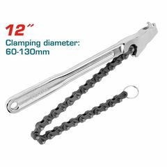 Κλειδί Φίλτρων TOTAL με Αλυσίδα 12" ( THTCPW1216 )