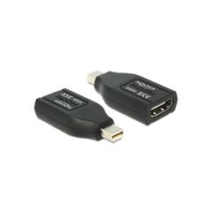 Αντάπτορας DELOCK DisplayPort mini σε HDMI 65552, 1080p, μαύρος