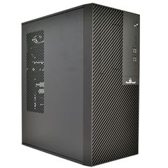 Κουτί Η/Υ POWERTECH PC Case PT-1101 με 550W PSU, για μητρικές Micro-ATX, 265x168x353mm σε μαύρο χρώμα
