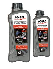 IGOL  SCOOT PERFORMANCE 4T  5W-40  1OO% synthetic