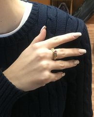 Δαχτυλιδι 18k με Μπριγιαν -thumb-2