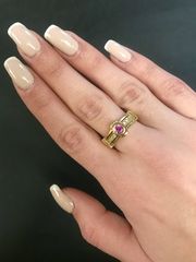 Δαχτυλιδι 18k με Μπριγιαν -thumb-3