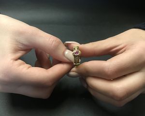 Δαχτυλιδι 18k με Μπριγιαν -thumb-7