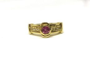 Δαχτυλιδι 18k με Μπριγιαν -thumb-9