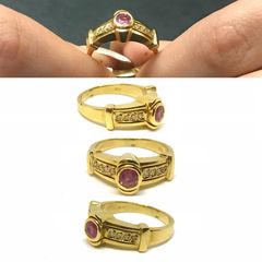 Δαχτυλιδι 18k με Μπριγιαν -thumb-14