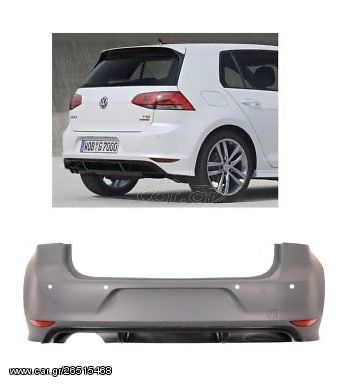 ΠΡΟΦΥΛΑΚΤΗΡΑΣ ΠΙΣΩ VW GOLF 7 R LINE (Design)