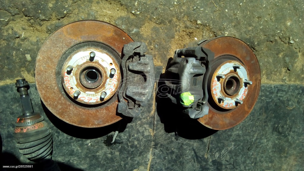 ΑΚΡΑΞΟΝΙΑ ΕΜΠΡΟΣ TOYOTA  COROLLA 2001 - 2009