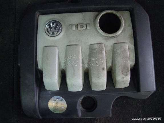 ΚΑΠΑΚΙ ΠΛΑΣΤΙΚΟ ΜΗΧΑΝΗΣ (ΑΝΤΙΘΟΡΥΒΙΚΟ) VOLKSWAGEN GOLF 5 (BXF) 1.9 TDI 2004-2008  (INT 1)