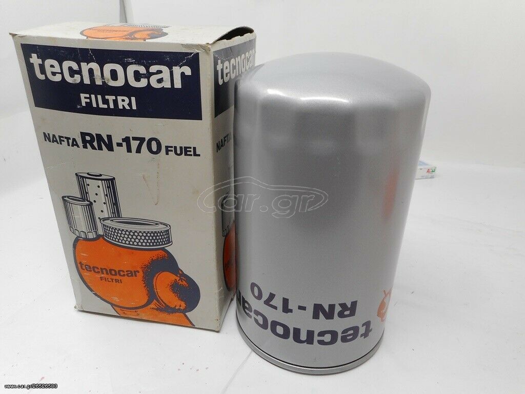 TECNOCAR  RN 170 FUEL FILTER FIAT IVECO FIAT TRATTORI FIAT ATLAS ΕΞΩΤΕΡΙΚΗ ΔΙΑΜΕΤΡΟΣ 110mm, ΕΣΩΤΕΡΙΚΗ ΔΙΑΜΕΤΡΟΣ 100mm,ΕΣΩΤΕΡΙΚΗ  2  69mm ΥΨΟΣ 182mm,ΣΠΕΙΡΩΜΑ 3/4-16