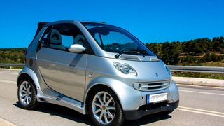 Smart 450, Καστάνια χειροφρένου