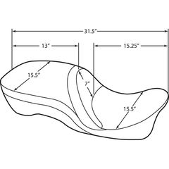ΣΕΛΑ SEAT 1" LOWER VINYL BLACK-thumb-2