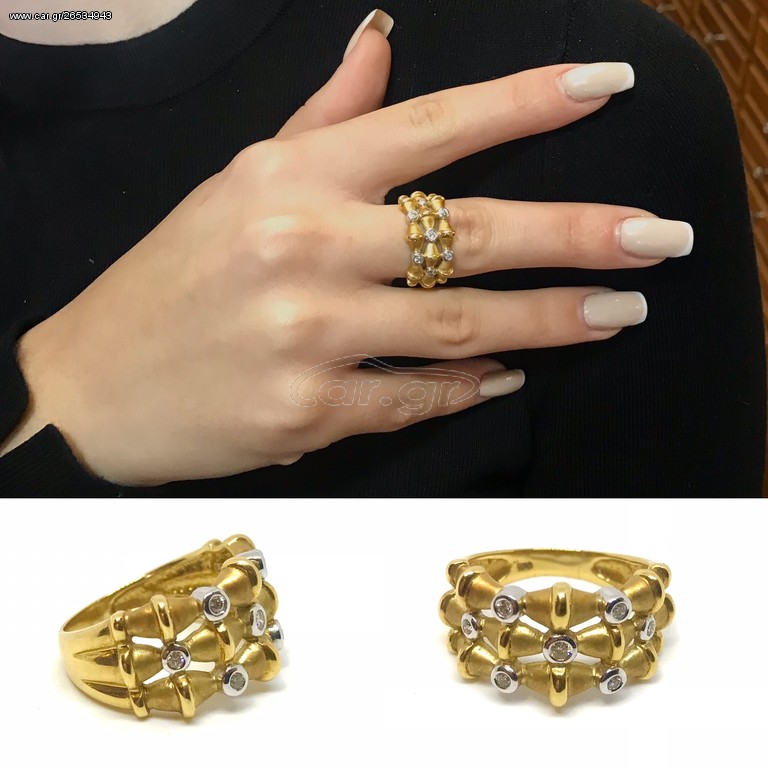 Δαχτυλιδι 18k με Μπριγιαν
