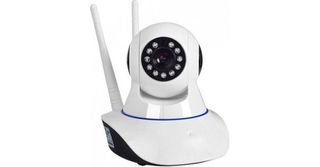 ΑΣΥΡΜΑΤΗ/ΕΝΣΥΡΜΑΤΗ IP + WIFI Ρομποτική HD Κάμερα 360° Νυκτός με 12 Αόρατα LED