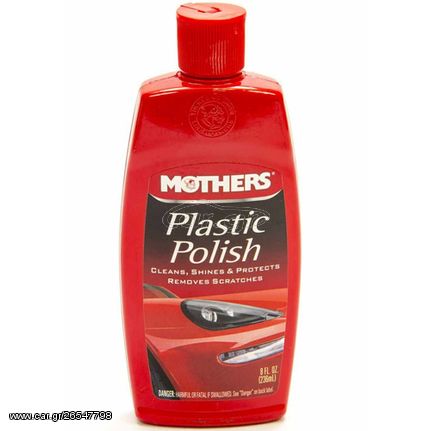 Mothers® Plastic Polish βερνίκι πλαστικών επιφανειών αυτοκινήτου, υγρό 235ml