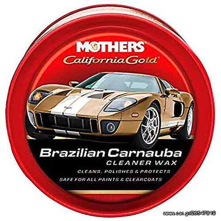 Mothers California Gold® κερί καθαρισμού αυτοκινήτου Brazilian Carnauba, πάστα 354ml