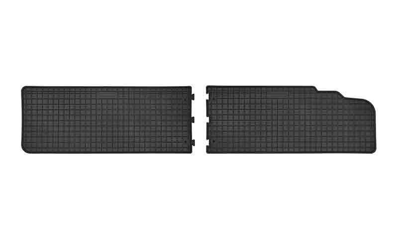 Λαστιχένια πατάκια αυτοκινήτου για Nissan Primastar 3rd row (2001-2014) Σετ 2 τεμαχίων