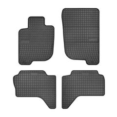 Λαστιχένια πατάκια αυτοκινήτου για Mitsubishi L200 (2007-) Σετ 4 τεμαχίων