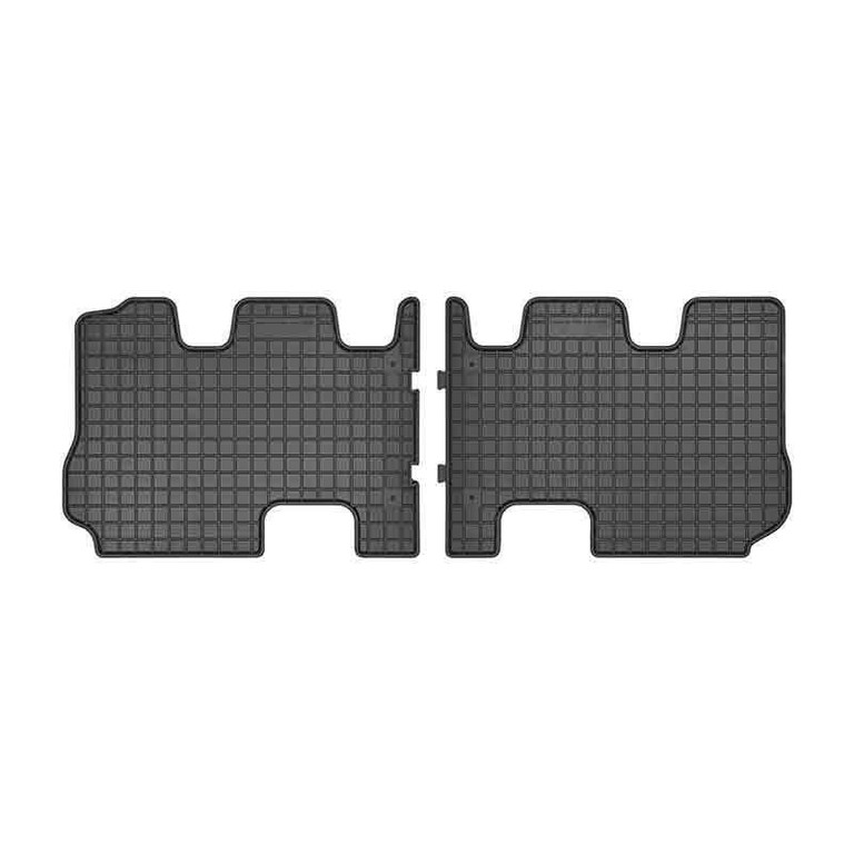 Λαστιχένια πατάκια αυτοκινήτου για Hyundai Santa Fe III 3rd row ( 2015 -) Σετ 4 τεμαχίων