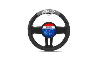 Sparco ΚΑΛΥΜΜΑ ΤΙΜΟΝΙΟΥ ΜΑΥΡΟ/ΓΚΡ SPC 1111 GR