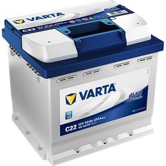 Μπαταρία Varta Blue Dynamic C22 12V Capacity 20hr 52 (Ah):EN (Amps): 470EN Εκκίνησης