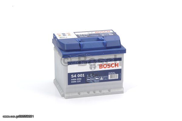Μπαταρία Bosch  S4001 12V Capacity 20hr 44 (Ah):EN (Amps): 440EN Εκκίνησης