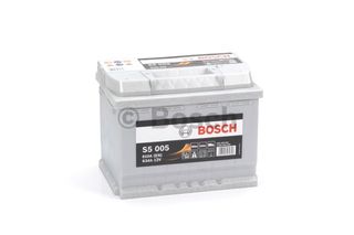 Μπαταρία Bosch  S5005 12V Capacity 20hr 63 (Ah):EN (Amps): 610EN Εκκίνησης