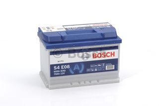 Μπαταρία Bosch  S4E08 Start Stop EFB 12V Capacity 20hr 70 (Ah):EN (Amps): 760EN Εκκίνησης