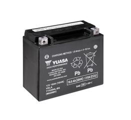 Μπαταρία Yuasa YTX20HL-BS 12V MF Battery Capacity 20hr 18.9(Ah): EN1 (Amps):  310CCA