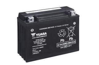 Μπαταρία Yuasa YTX24HL-BS 12V MF Battery Capacity 20hr 22.1(Ah): EN1 (Amps):  350CCA