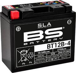 Μπαταρία Μοτοσυκλέτας BS-BATTERY BT12B-4 SLA 10.5AH 210EN Αντιστοιχία YT12B-BS-GT12B-4