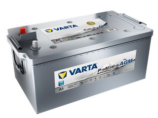 Μπαταρία Varta ProMotive AGM A1 Maximum Deep Cycle Power 12V Capacity 20hr 210 (Ah):EN (Amps): 1200EN Εκκίνησης