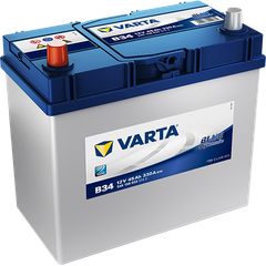 Μπαταρία Varta Blue Dynamic B34 12V Capacity 20hr 45 (Ah):EN (Amps): 330EN Εκκίνησης