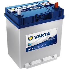 Μπαταρία Varta Blue Dynamic A13 12V Capacity 20hr 40 (Ah):EN (Amps): 330EN Εκκίνησης