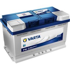 Μπαταρία Varta Blue Dynamic F16 12V Capacity 20hr  80(Ah):EN (Amps): 740EN Εκκίνησης