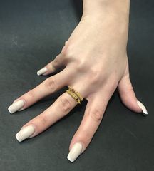 Δαχτυλιδι 18k χειροποιητο-thumb-2