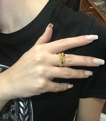 Δαχτυλιδι 18k χειροποιητο-thumb-3