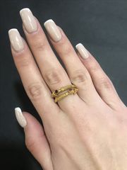 Δαχτυλιδι 18k χειροποιητο-thumb-5