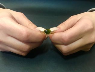 Δαχτυλιδι 18k χειροποίητο-thumb-1