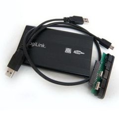 LOGILINK UA0041B  Εξωτερική Θήκη Σκληρού Δίσκου USB 2.0 (2.5”) (SATA) (Μαύρο)