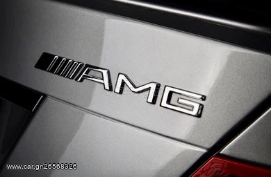 Αυτοκόλλητο Σήμα Amg chrome